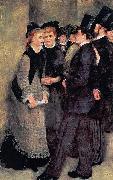 Pierre-Auguste Renoir La sortie de Conservatorie oil painting reproduction